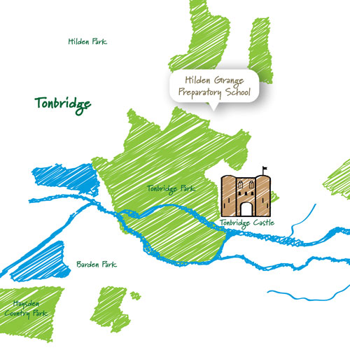 Tonbridge map